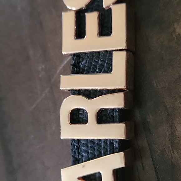 BOGO BCB Generation "FEARLESS" faux leather cuff bracelet - Picture 3 of 6